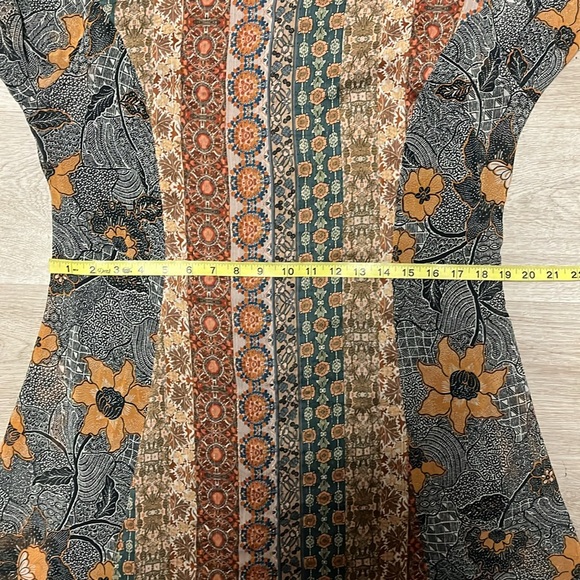 Desigual Gold Tread Fall Design Dress - Picture 14 of 16